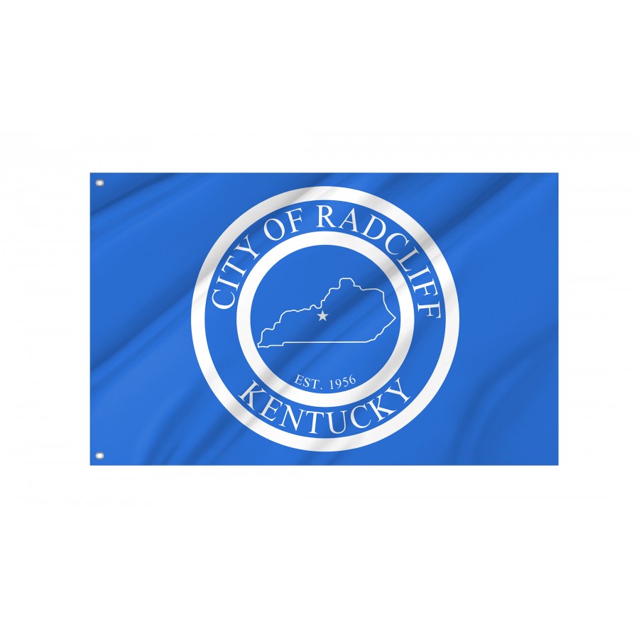 Flag of Radcliff, Kentucky, Patriotic Flags, Unique Design Print, Flags for Indoor & Outdoor Use
