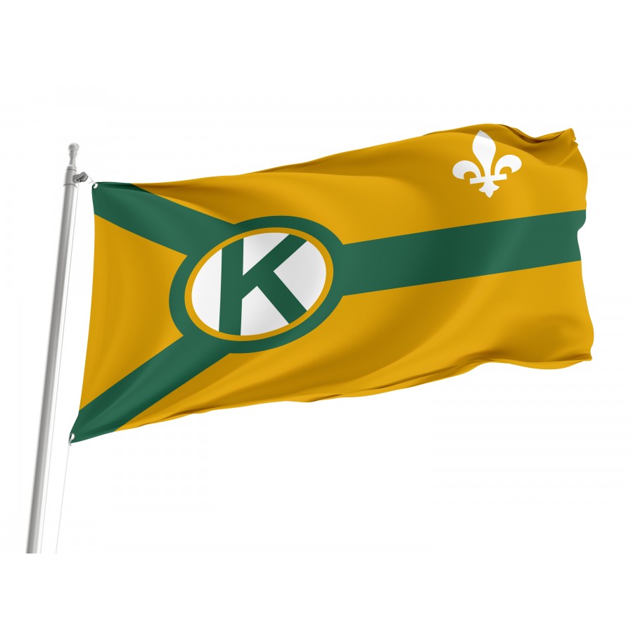 Flag of Kenner, Louisiana, Patriotic Flags, Unique Design Print, Flags for Indoor & Outdoor Use