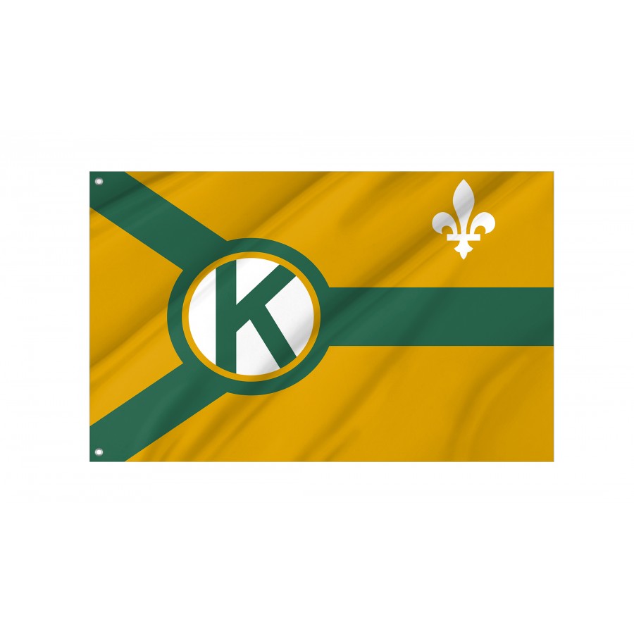 Flag of Kenner, Louisiana, Patriotic Flags, Unique Design Print, Flags for Indoor & Outdoor Use