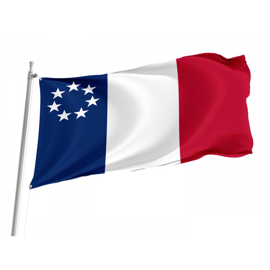 Flag of Louisiana January 1861, Patriotic Flags, Unique Design Print, Flags for Indoor & Outdoor Use