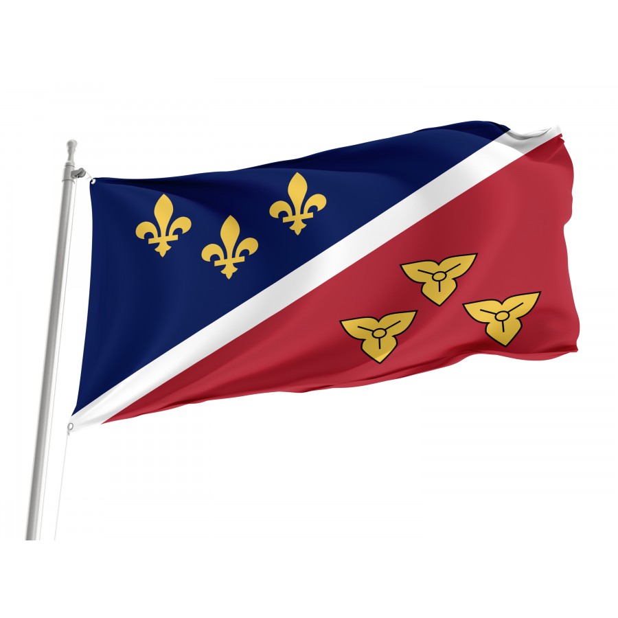 Flag of Metairie, Louisiana, Patriotic Flags, Unique Design Print, Flags for Indoor & Outdoor Use
