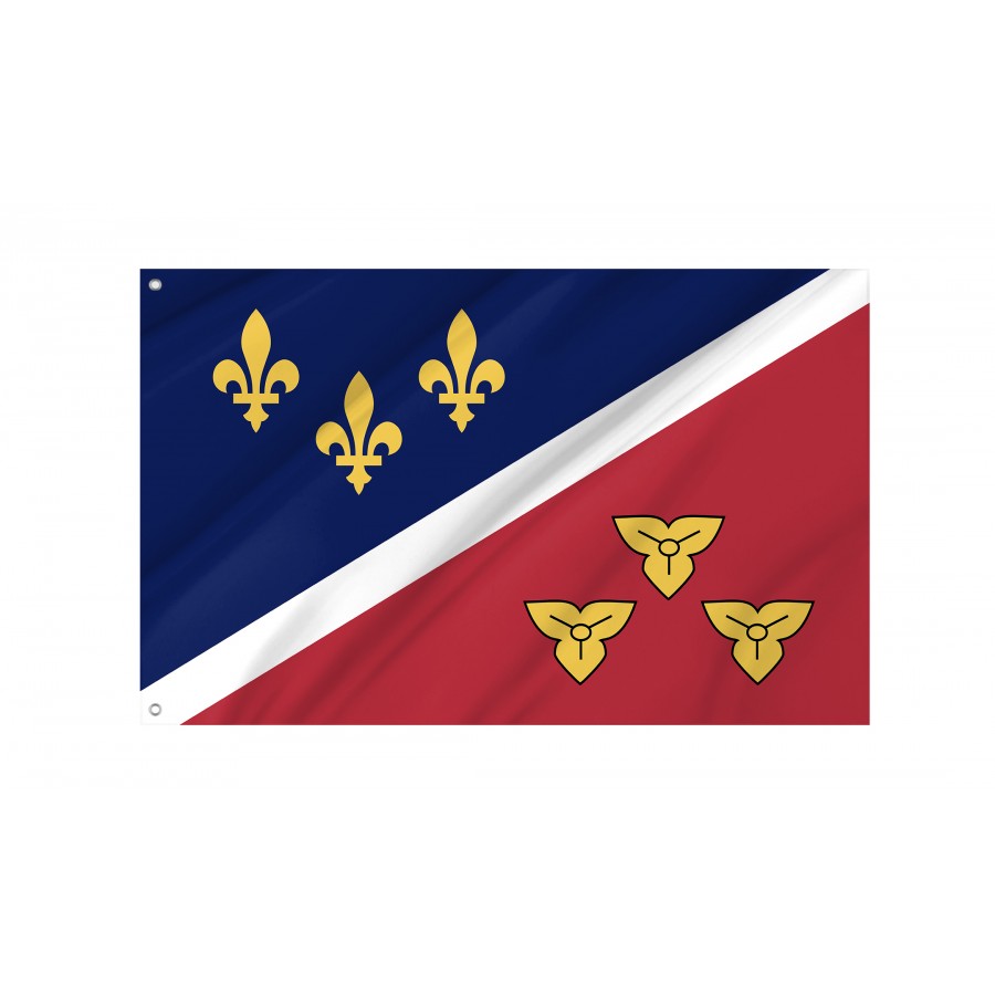 Flag of Metairie, Louisiana, Patriotic Flags, Unique Design Print, Flags for Indoor & Outdoor Use