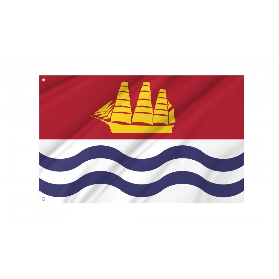 Flag of Bath, Maine, Patriotic Flags, Unique Design Print, Flags for Indoor & Outdoor Use