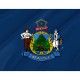 Flag of Maine State, Patriotic Flags, Unique Design Print, Flags for Indoor & Outdoor Use - Imagine 2