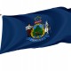 Flag of Maine State, Patriotic Flags, Unique Design Print, Flags for Indoor & Outdoor Use - Imagine 1