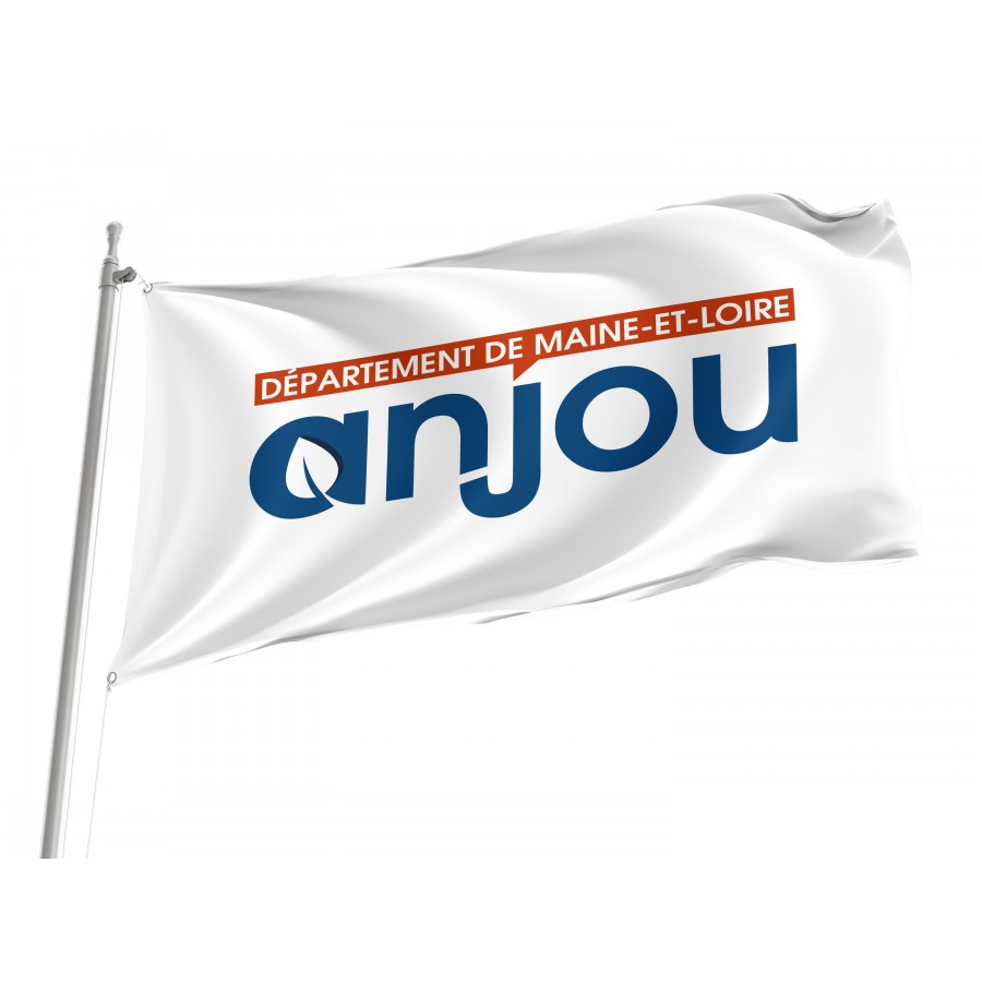 Flag of Department of Maine-et-Loire, Patriotic Flags, Unique Design Print, Flags for Indoor & Outdoor Use