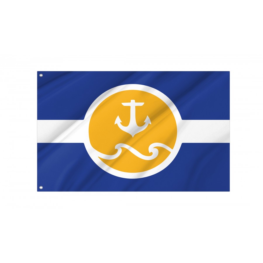 Flag of Kennebunkport, Maine, Patriotic Flags, Unique Design Print, Flags for Indoor & Outdoor Use