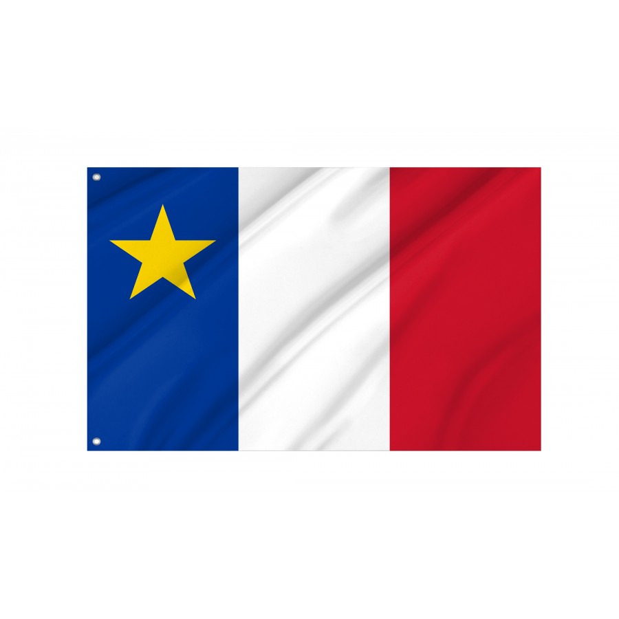 Flag of Madawaska, Maine, Patriotic Flags, Unique Design Print, Flags for Indoor & Outdoor Use