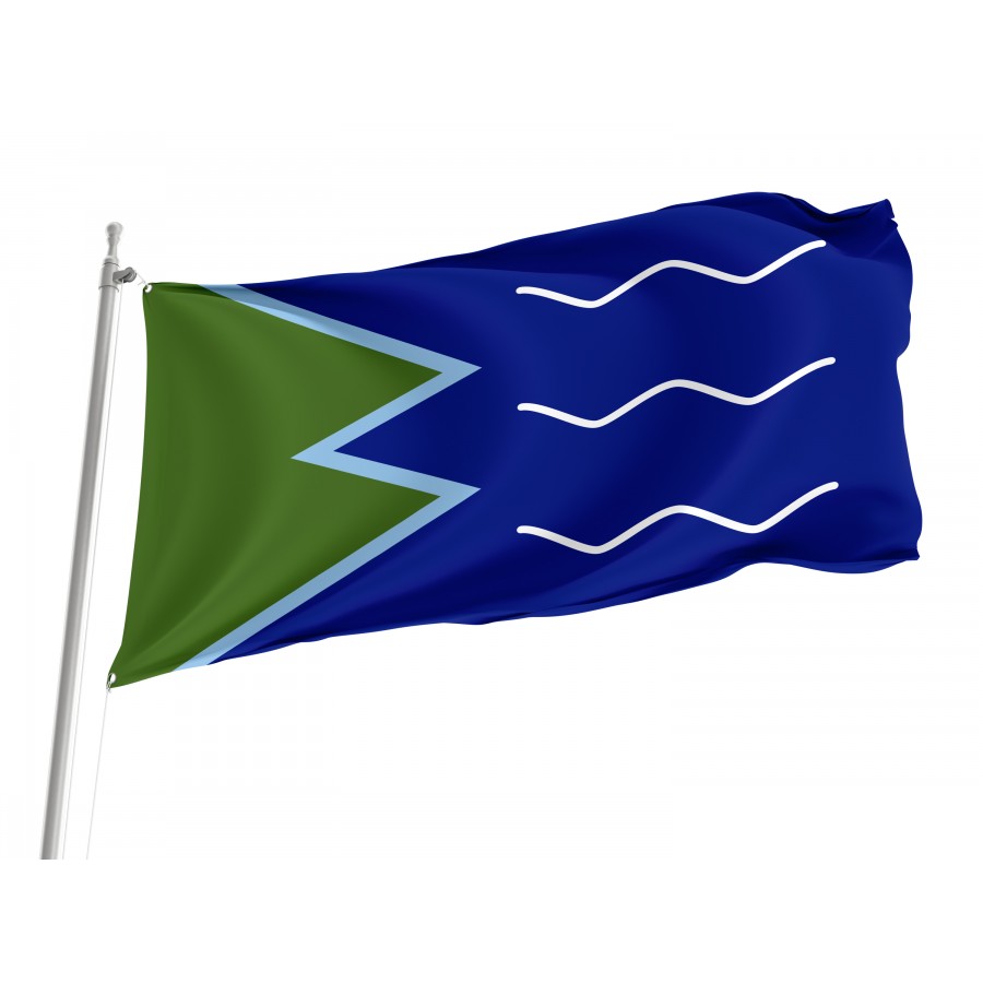 Proposed Flag of Brunswick, Maine, Patriotic Flags, Unique Design Print, Flags for Indoor & Outdoor Use