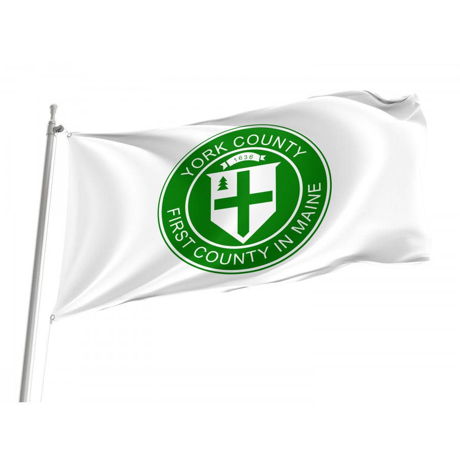 Flag of York County, Maine, Patriotic Flags, Unique Design Print, Flags for Indoor & Outdoor Use