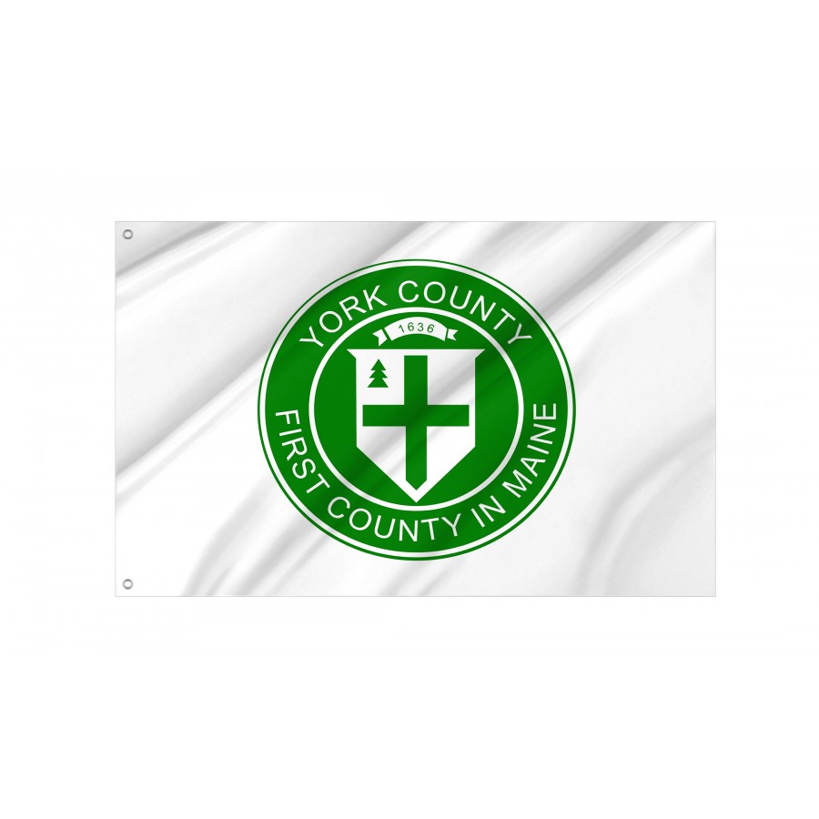 Flag of York County, Maine, Patriotic Flags, Unique Design Print, Flags for Indoor & Outdoor Use