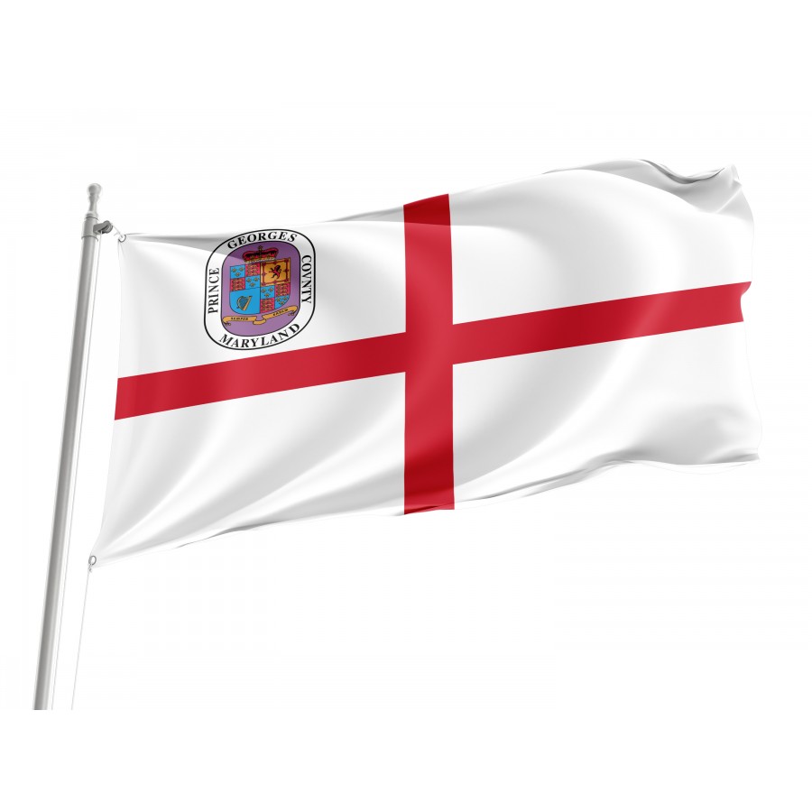 Flag of Prince George's County, Maryland, Unique Design Print, Flags for Indoor & Outdoor Use