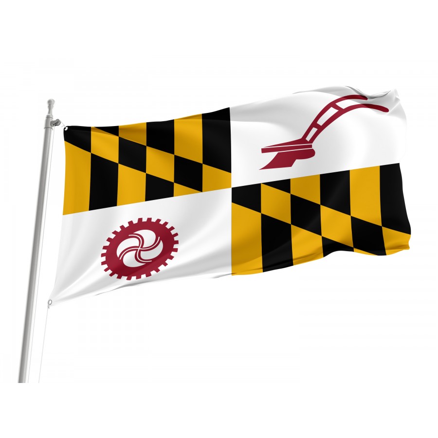 Flag of Baltimore County, Maryland, Patriotic Flags, Unique Design Print, Flags for Indoor & Outdoor Use
