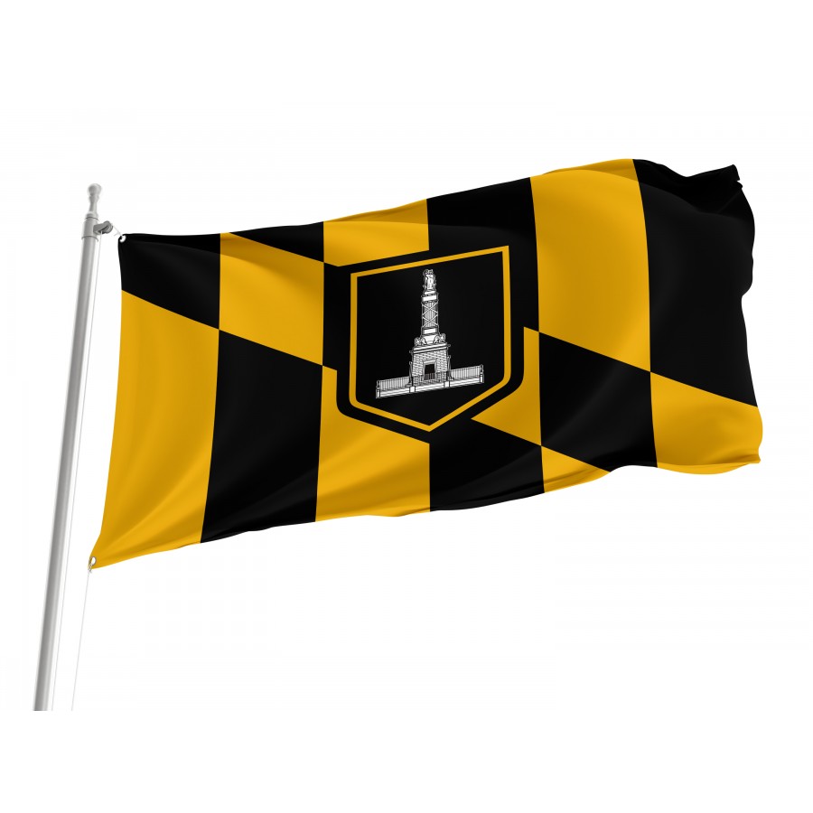 Flag of Baltimore, Maryland, Patriotic Flags, Unique Design Print, Flags for Indoor & Outdoor Use