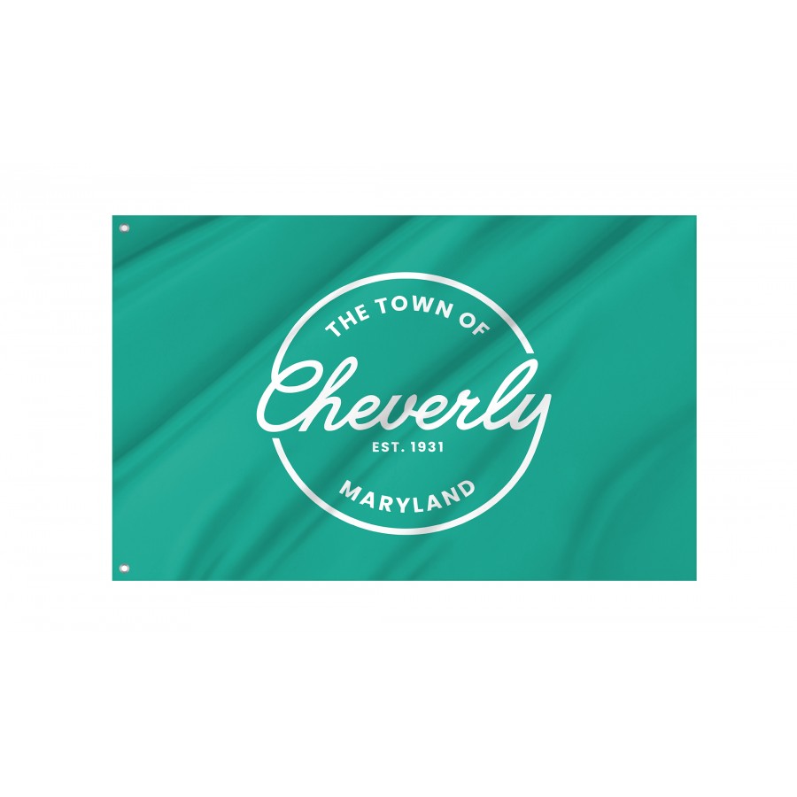Flag of Cheverly, Maryland, Patriotic Flags, Unique Design Print, Flags for Indoor & Outdoor Use