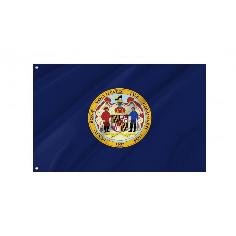 Flag of Maryland Before 1904, Patriotic Flags, Unique Design Print, Flags for Indoor & Outdoor Use