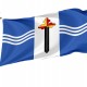Saint Michaels Flag for Indoor & Outdoor Use - Imagine 1