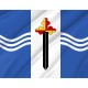 Saint Michaels Flag for Indoor & Outdoor Use - Imagine 2