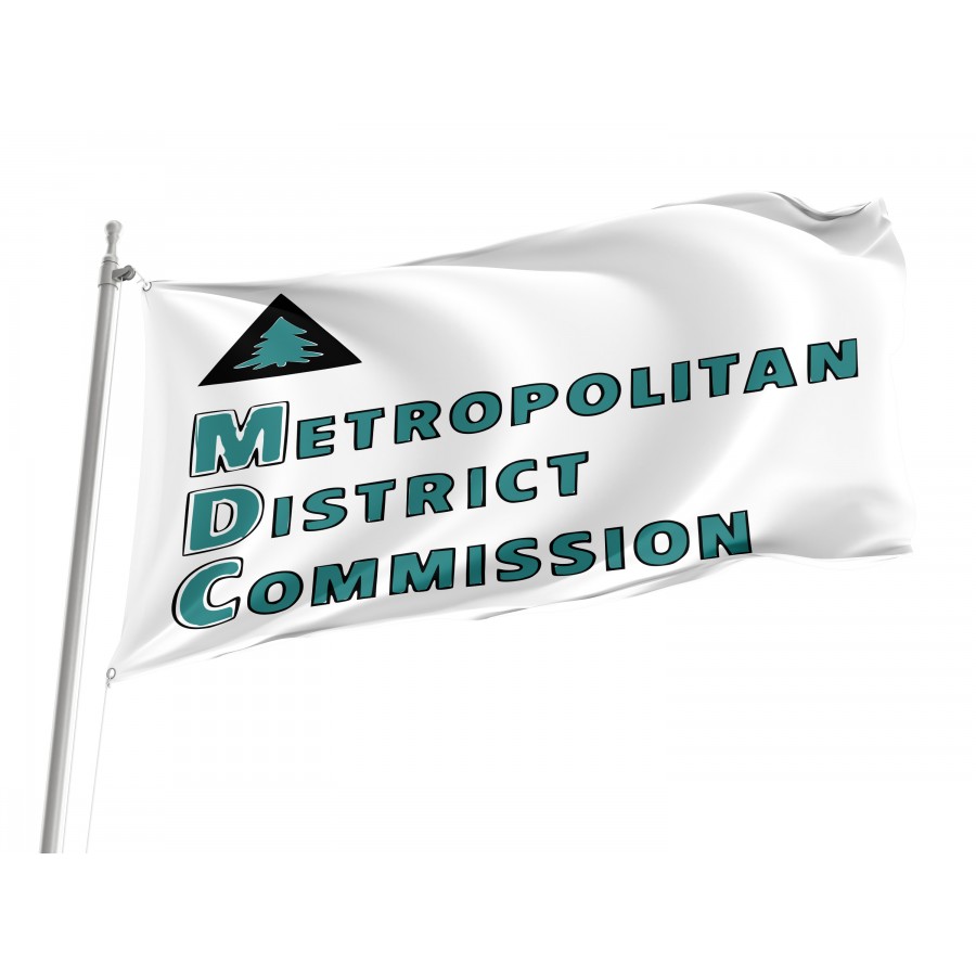 Flag of Metropolitan District Commission, Massachusetts, Patriotic Flags, Unique Design Print, Flags for Indoor & Outdoor Use