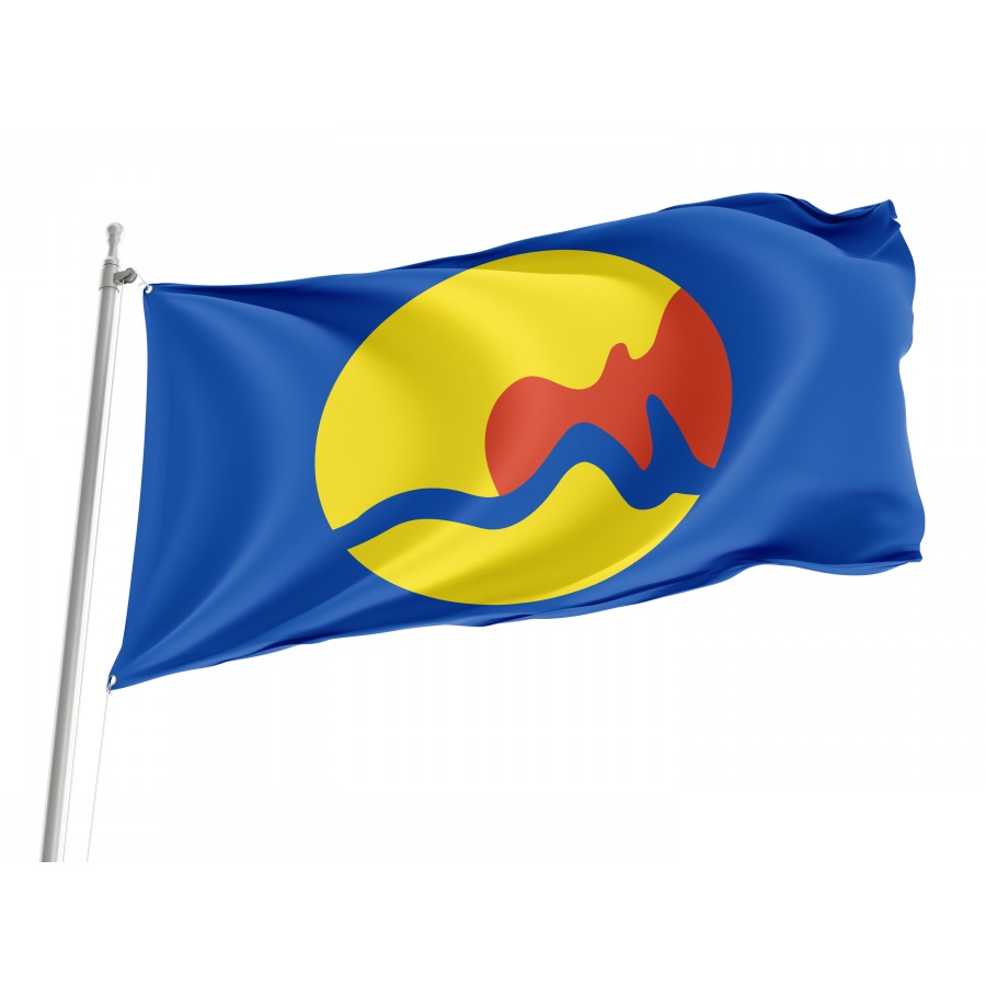 Flag of Grand Rapids, Michigan, Patriotic Flags, Unique Design Print, Flags for Indoor & Outdoor Use