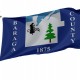 Baraga County Flag for Indoor & Outdoor Use - Imagine 1