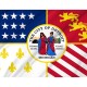 Flag of Detroit, Michigan, Patriotic Flags, Unique Design Print, Flags for Indoor & Outdoor Use - Imagine 2