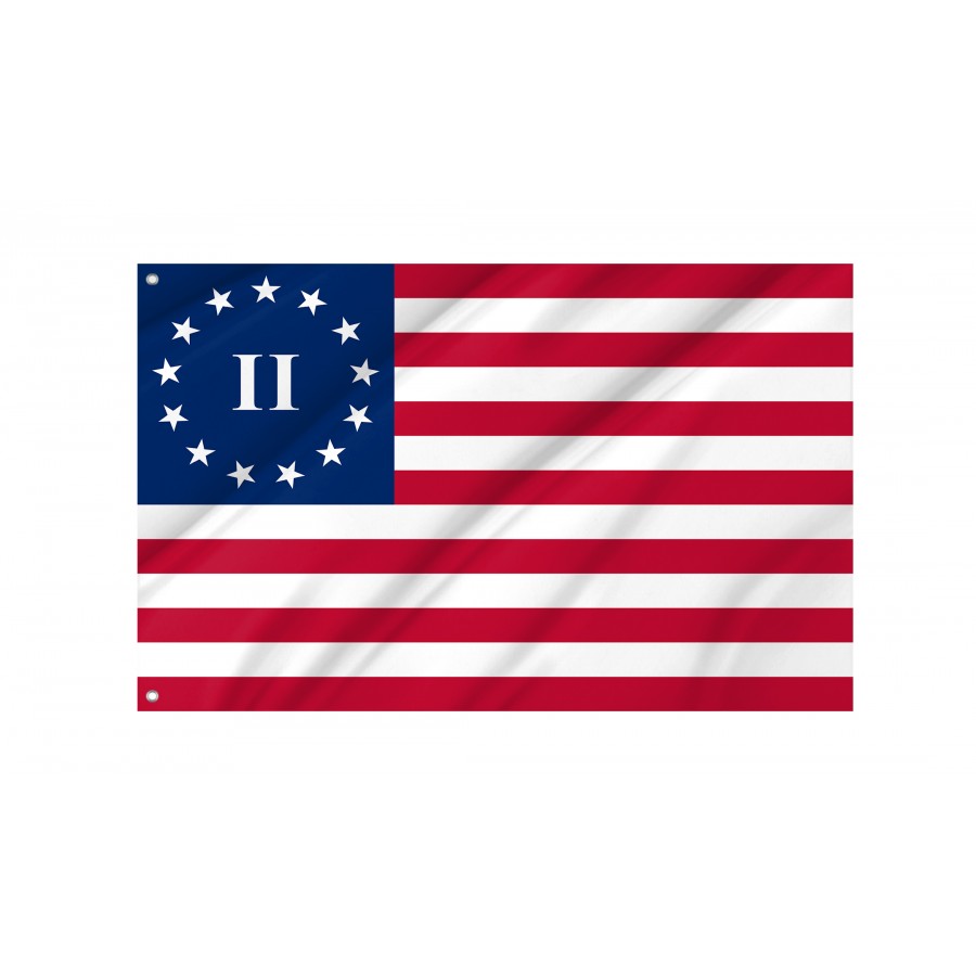 Flag Of Second Revolution, Patriotic Flags, Unique Design Print, Flags For Indoor & Outdoor Use - High Quality United States for Indoor and Outdoor Use