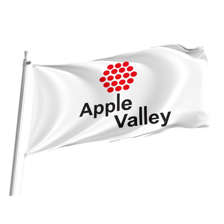 Flag of Apple Valley, Minnesota, Patriotic Flags, Unique Design Print, Flags for Indoor & Outdoor Use