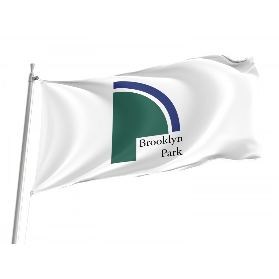 Flag of Brooklyn Park, Minnesota, Patriotic Flags, Unique Design Print, Flags for Indoor & Outdoor Use