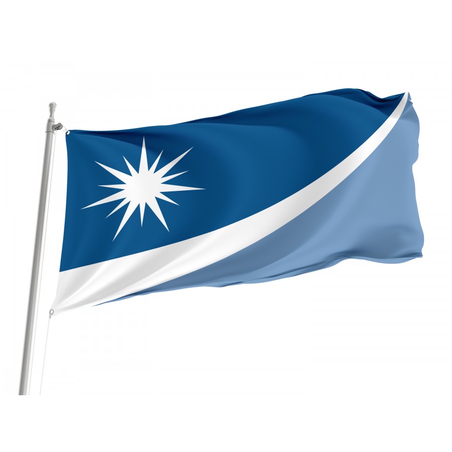 Flag of Crystal, Minnesota, Patriotic Flags, Unique Design Print, Flags for Indoor & Outdoor Use