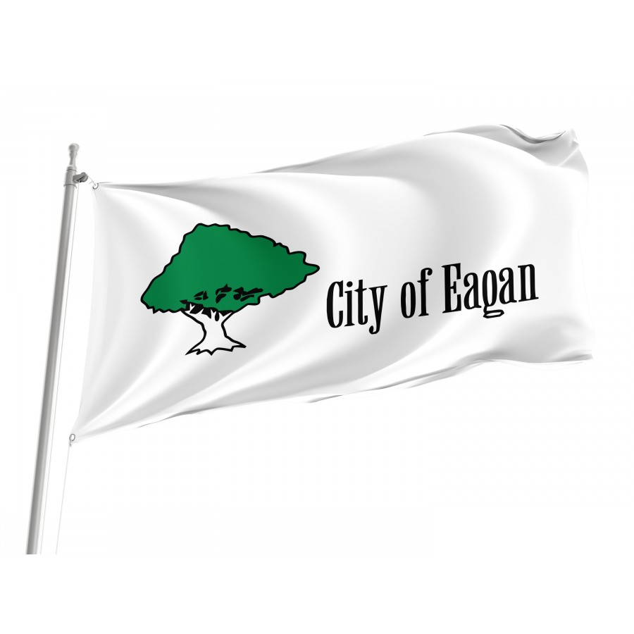 Flag of Eagan, Minnesota, Patriotic Flags, Unique Design Print, Flags for Indoor & Outdoor Use