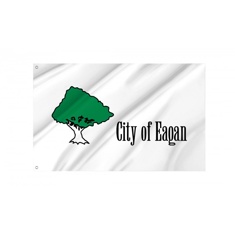 Flag of Eagan, Minnesota, Patriotic Flags, Unique Design Print, Flags for Indoor & Outdoor Use