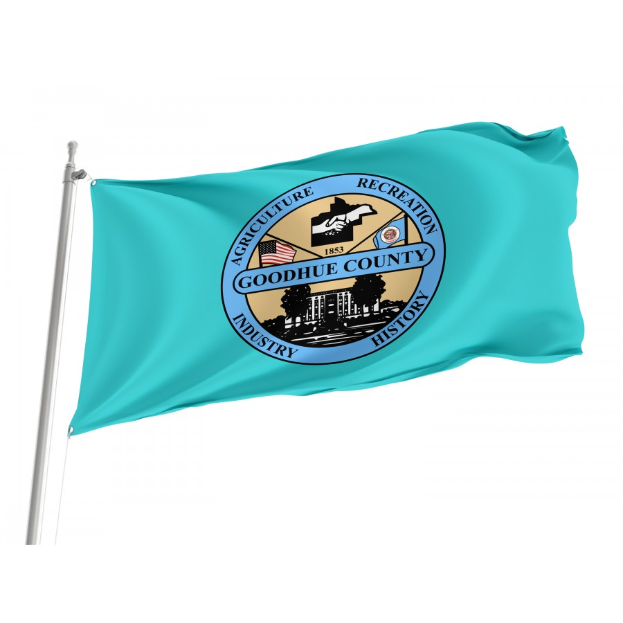 Flag of Goodhue County, Minnesota, Patriotic Flags, Unique Design Print, Flags for Indoor & Outdoor Use