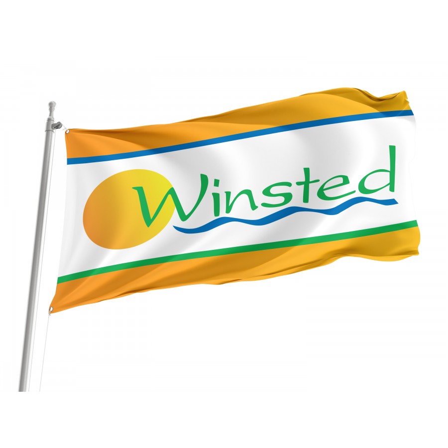Flag of Winsted, Minnesota, Patriotic Flags, Unique Design Print, Flags for Indoor & Outdoor Use