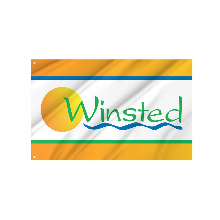 Flag of Winsted, Minnesota, Patriotic Flags, Unique Design Print, Flags for Indoor & Outdoor Use