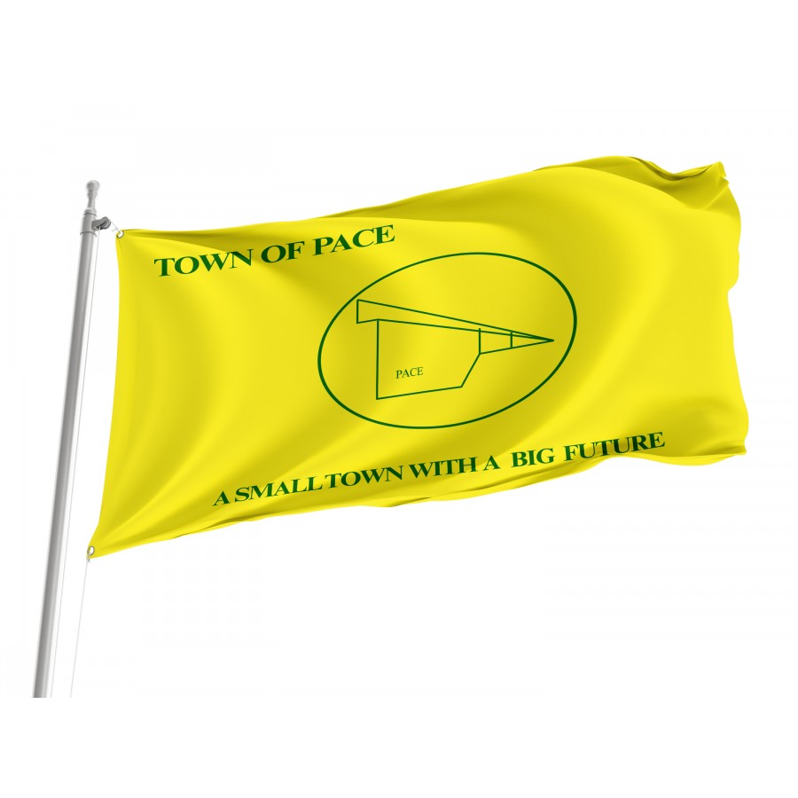 Flag of Pace, Mississippi, Patriotic Flags, Unique Design Print, Flags for Indoor & Outdoor Use