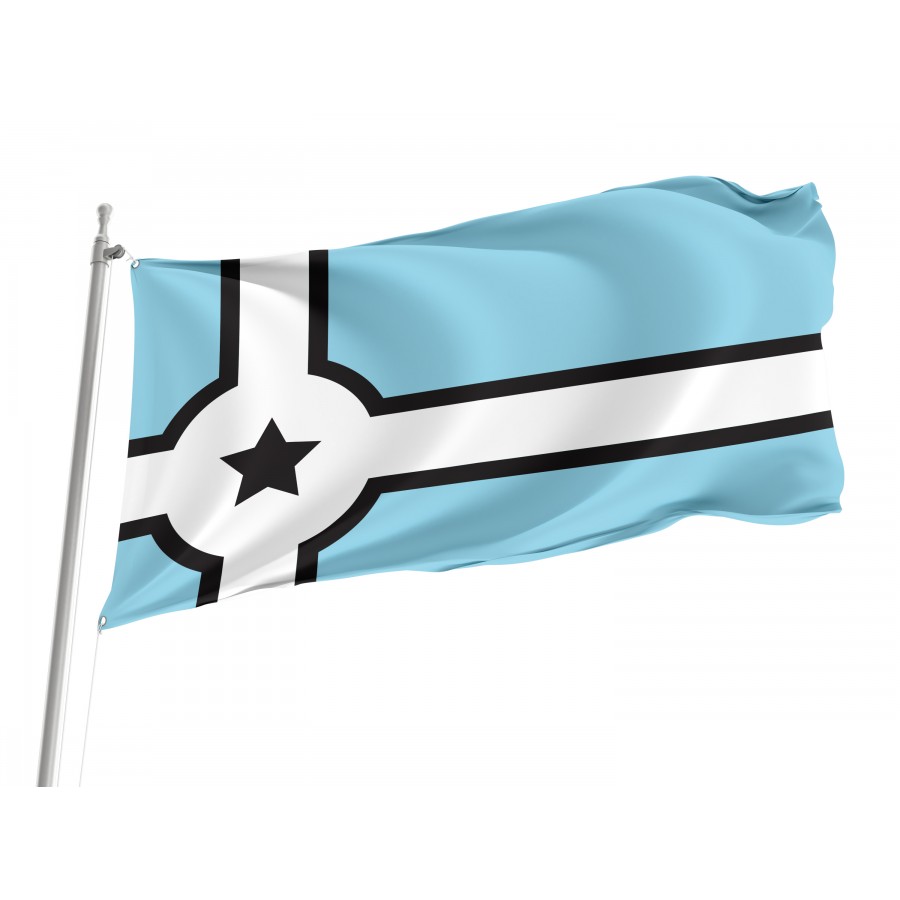 Flag of Joplin, Missouri Crossroads, Patriotic Flags, Unique Design Print, Flags for Indoor & Outdoor Use