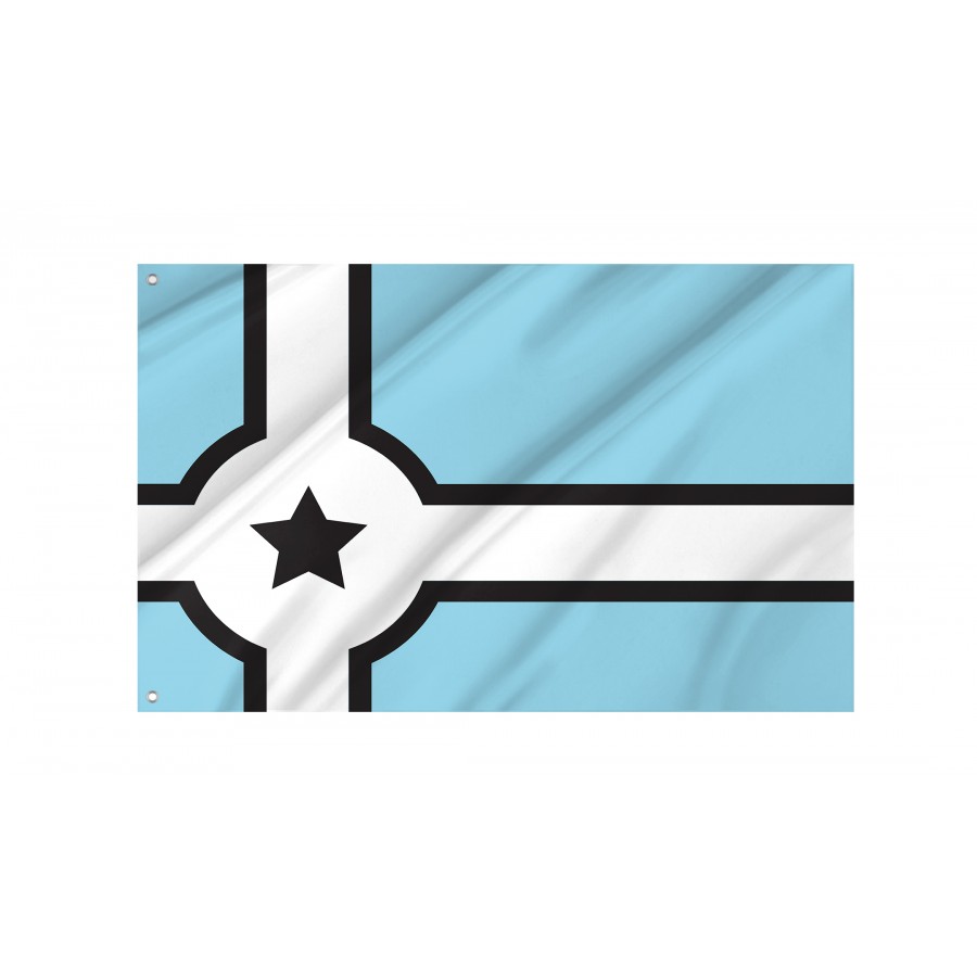 Flag of Joplin, Missouri Crossroads, Patriotic Flags, Unique Design Print, Flags for Indoor & Outdoor Use