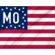 Missouri 1909 Flag for Indoor & Outdoor Use - Imagine 2