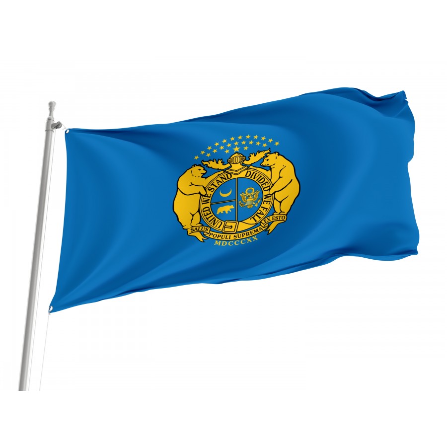 Flag of Missouri State Guard, Patriotic Flags, Unique Design Print, Flags for Indoor & Outdoor Use