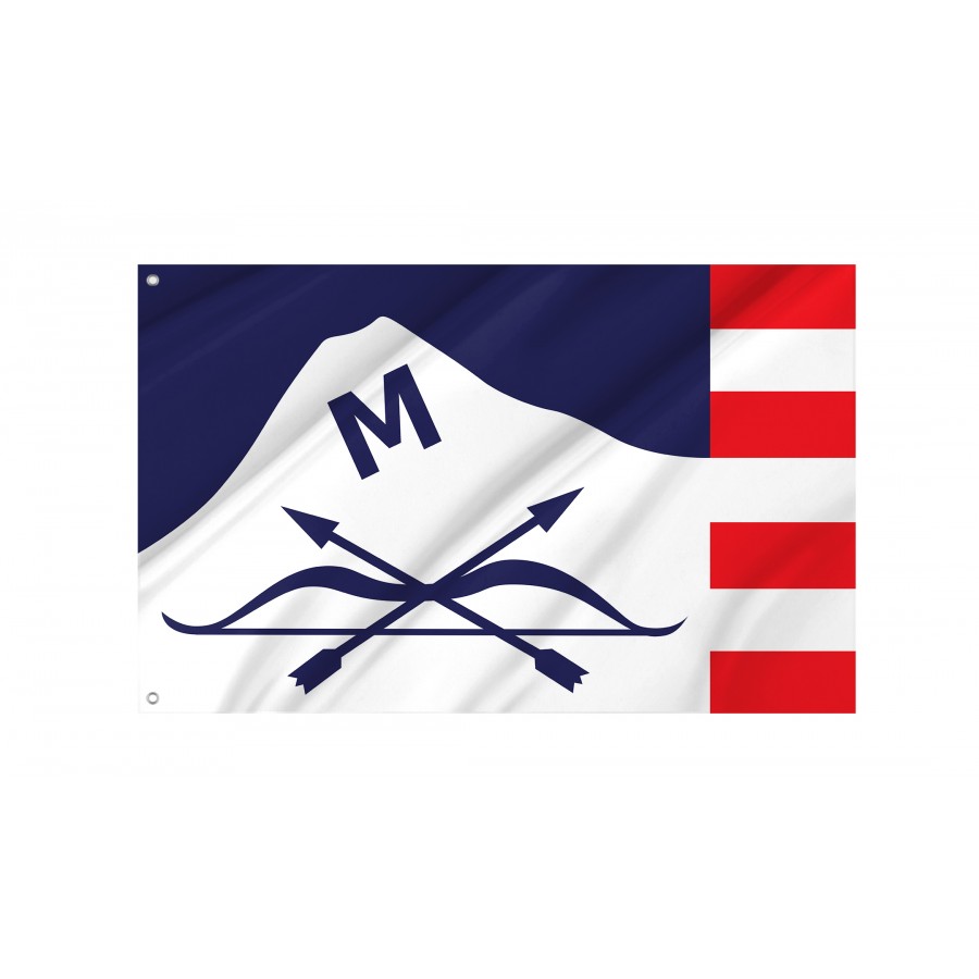 Flag of Butte, Montana, Patriotic Flags, Unique Design Print, Flags for Indoor & Outdoor Use