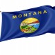 Montana State Flag for Indoor & Outdoor Use - Imagine 1