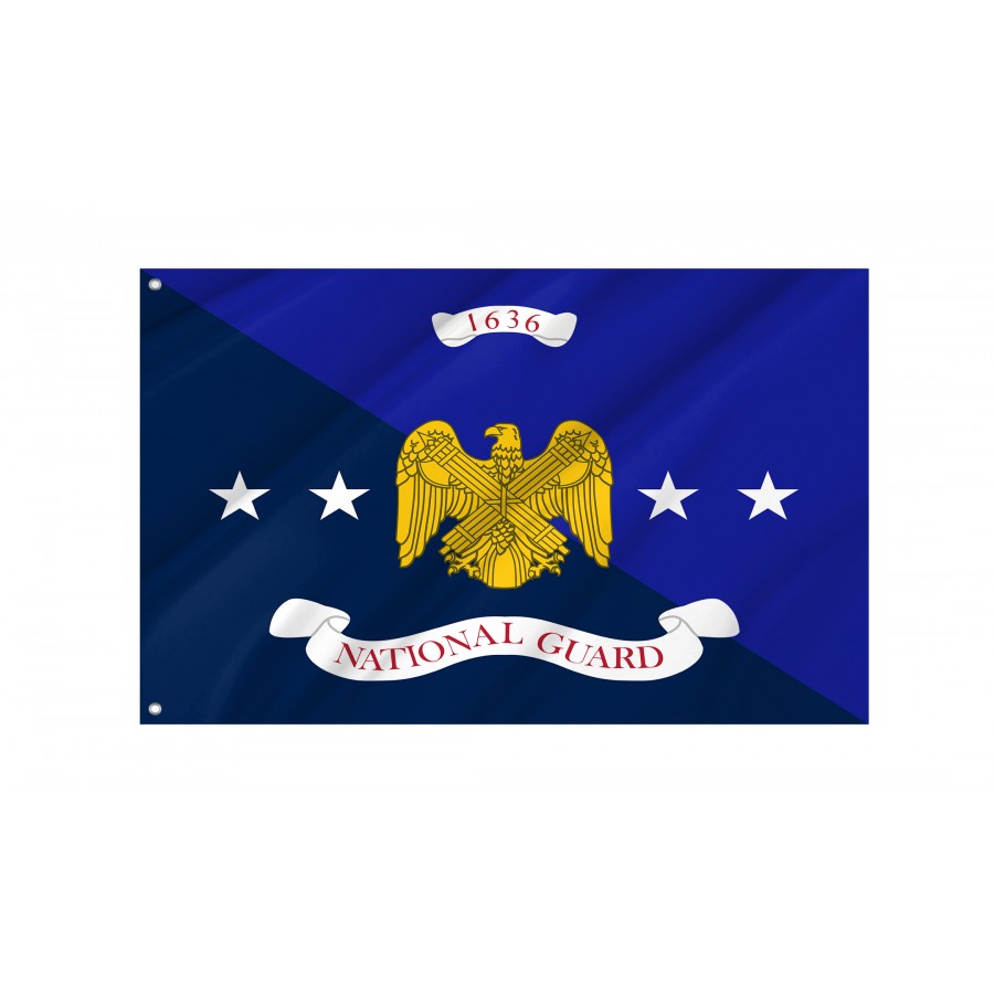 Flag Of National Guard Bureau, Patriotic Flags, Unique Design Print, Flags For Indoor & Outdoor Use - High Quality United States for Indoor and Outdoor Use
