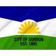 Flag of Gordon, Nebraska, Patriotic Flags, Unique Design Print, Flags for Indoor & Outdoor Use - Imagine 2