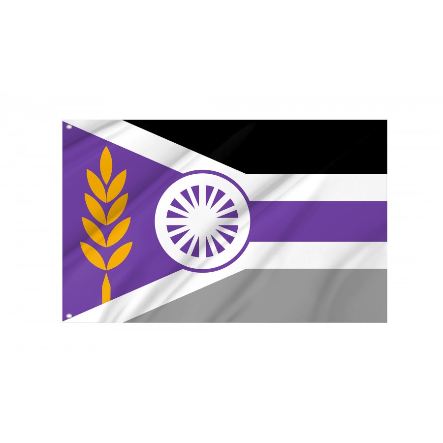 Flag Of Milford, Nebraska, Patriotic Flags, Unique Design Print, Flags For Indoor & Outdoor Use - High Quality Nebraska for Indoor and Outdoor Use