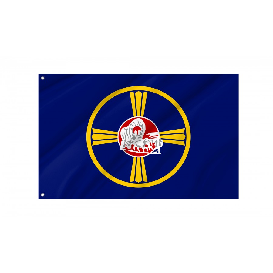 Flag Of Omaha, Nebraska, Patriotic Flags, Unique Design Print, Flags For Indoor & Outdoor Use - High Quality Nebraska for Indoor and Outdoor Use