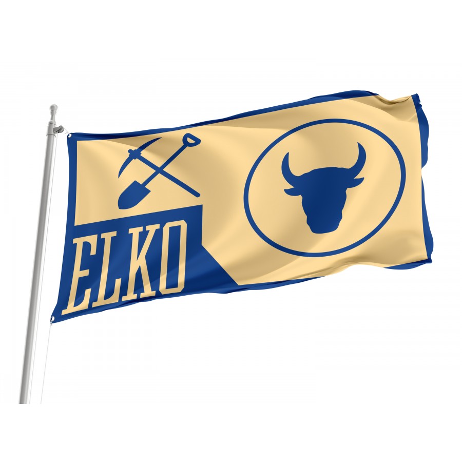 Flag of Elko County, Nevada, Patriotic Flags, Unique Design Print, Flags for Indoor & Outdoor Use