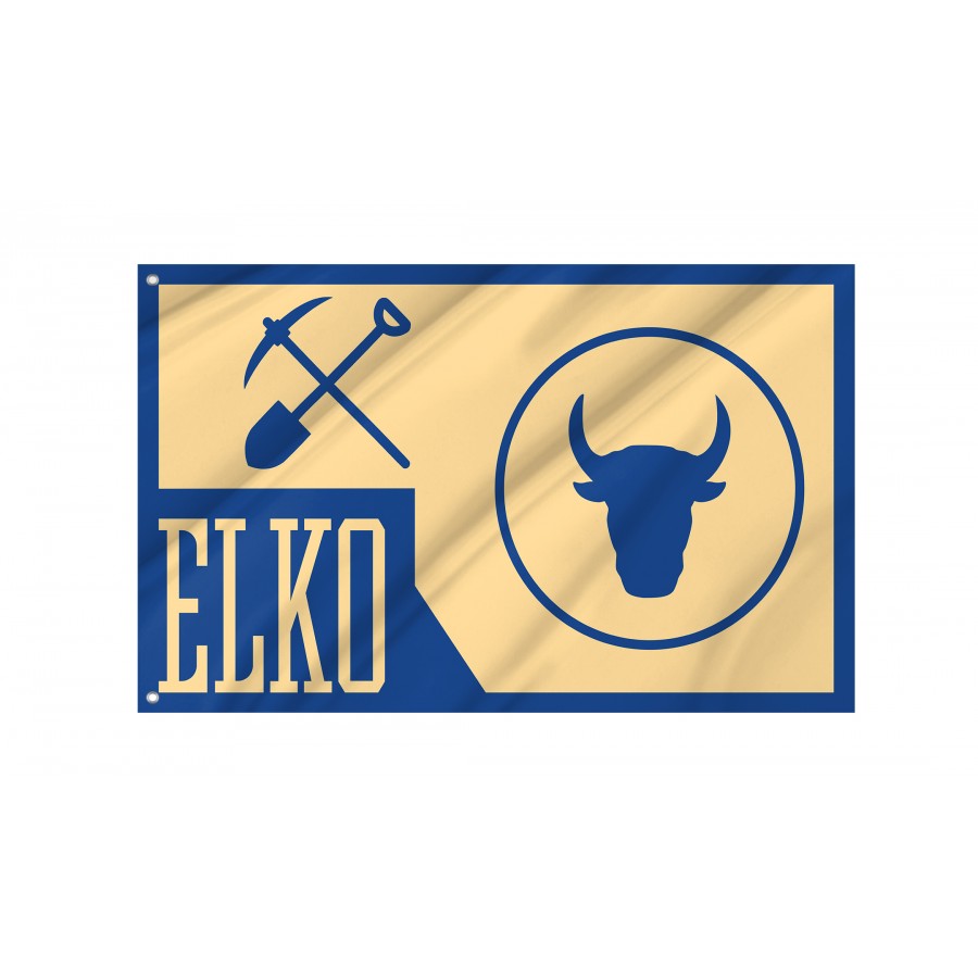 Flag of Elko County, Nevada, Patriotic Flags, Unique Design Print, Flags for Indoor & Outdoor Use