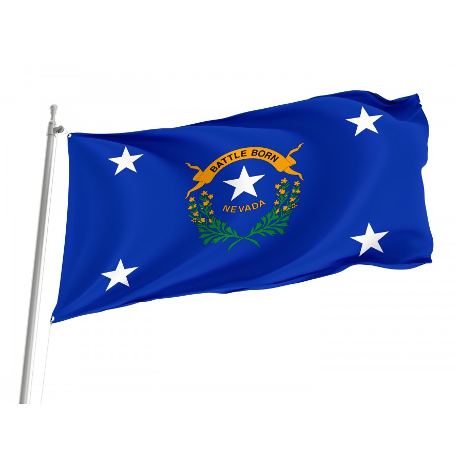 Flag of Governor of Nevada, Patriotic Flags, Unique Design Print, Flags for Indoor & Outdoor Use