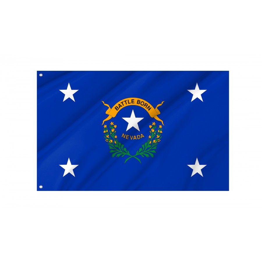 Flag of Governor of Nevada, Patriotic Flags, Unique Design Print, Flags for Indoor & Outdoor Use